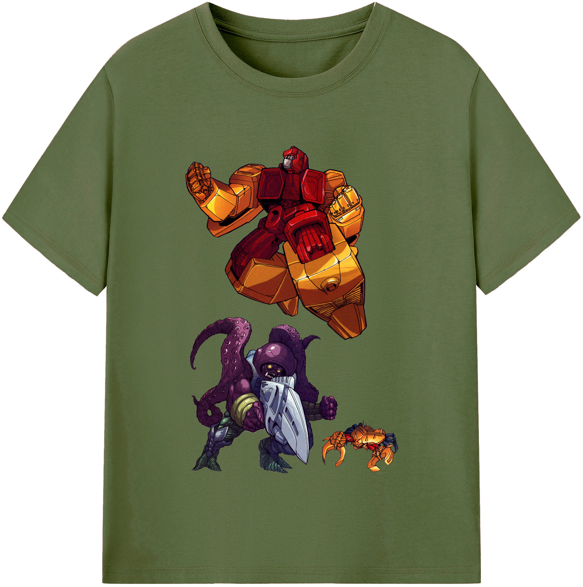 （画像用）  綿100％半袖Tシャツ（フロントプリント）